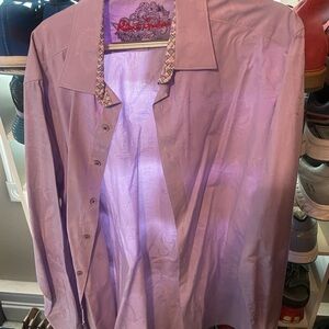 Robert Graham Purple Long Sleeve xl